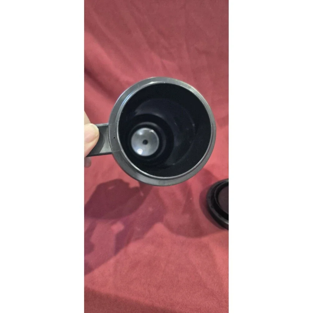 Vintage Thermos Sportsman Series 20oz Travel Mug Hammertone Gray Coffee Cup VTG